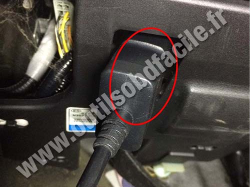 Honda Stream - Prise OBD