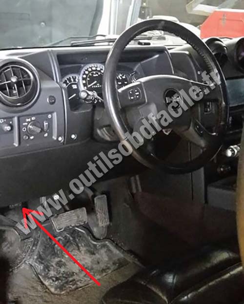 Hummer H2 Tableau de bord
