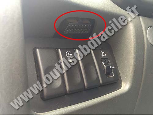 Hyundai Accent Connecteur OBD