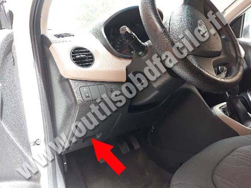 Hyundai i10 - Boite à fusibles