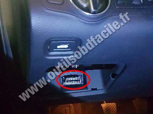 Hyundai I40 - Prise OBD II