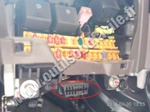 Hyundai Porter - Connecteur OBD