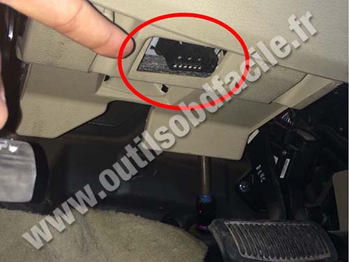 Hyundai Santa Connecteur OBD