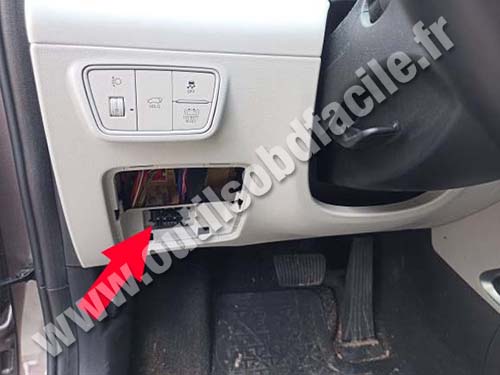 Hyundai Tucson - Cache plastique
