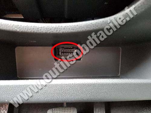 Isizu D-Max Prise OBD 2