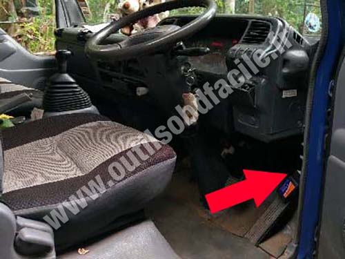Isuzu NKR - Tableau de bord