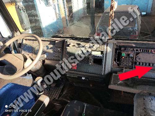 Iveco Tector - Tableau de bord