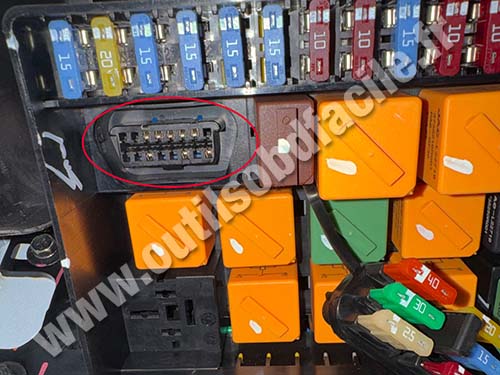 Jac Sunray - Prise OBD