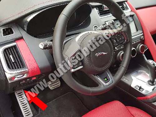 Jaguar E-Pace - Tableau de bord