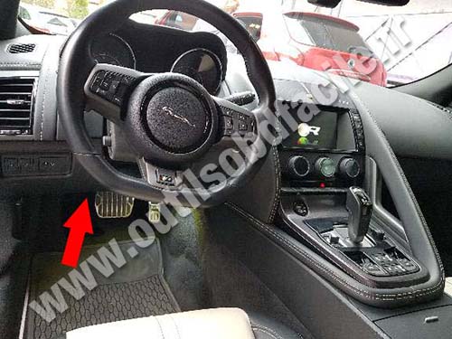 Jaguar F-Type - Tableau de bord