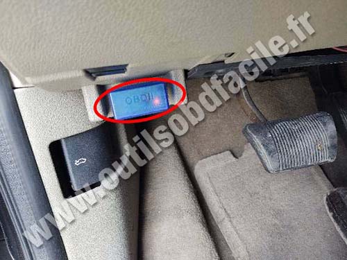 Jeep Commander - Prise OBD