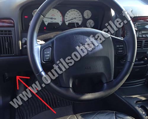 Jeep Grand Cherokee tableau de bord