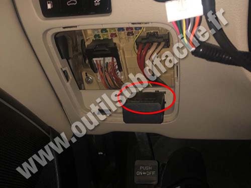 Kia K7 - Prise OBD II