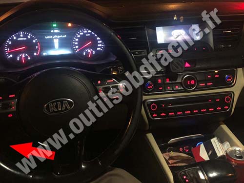 Kia K7 - Tableau de bord