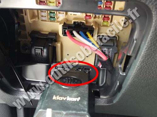 Kia Optima - Prise OBD