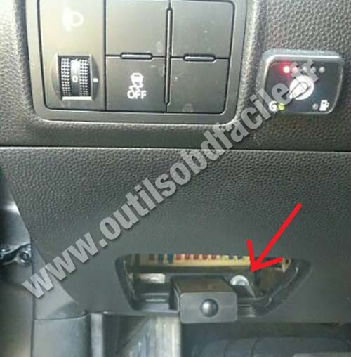 Kia Picanto boite à fusibles
