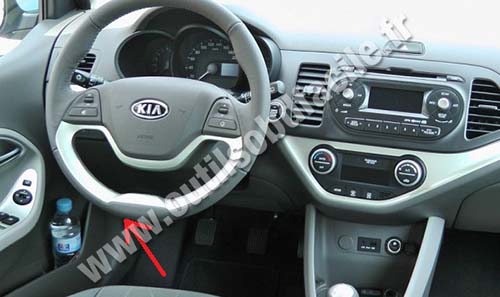 Kia Picanto tableau de bord
