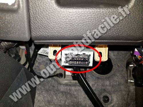 Kia Rio - Prise OBD