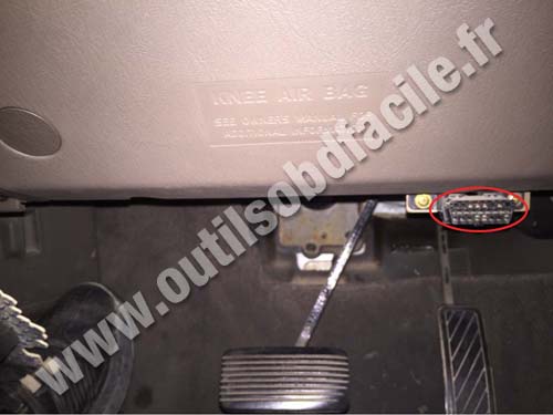 Kia Sportage - Connecteur OBD