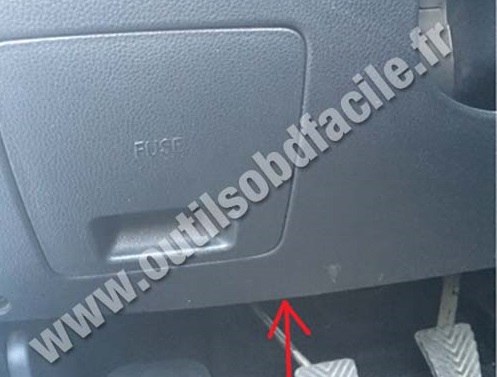 Kia Sportage pédaliers