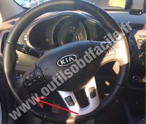 Kia Sportage tableau de bord