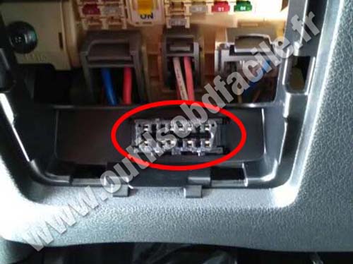 Kia Sportage - Connecteur OBD