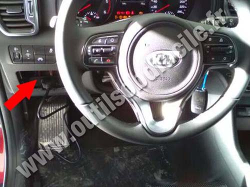 Kia Sportage - Tableau de bord