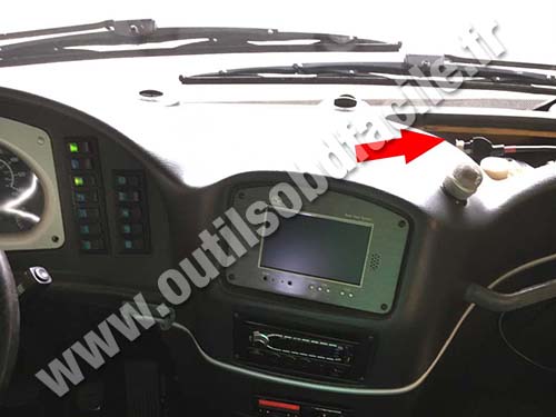 King Long - Console centrale
