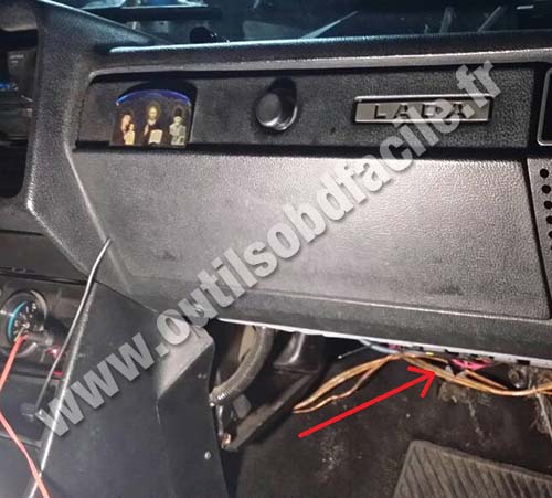 Lada 2107 tableau de bord