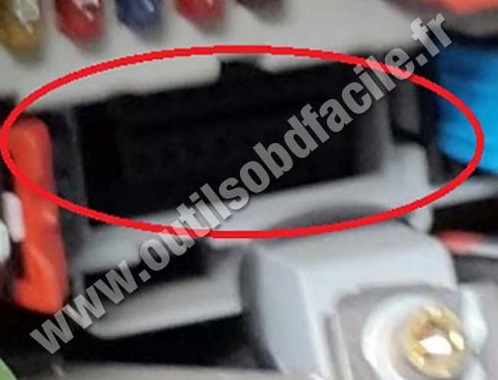 Lancia Musa prise OBD