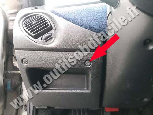 Lancia Y - Vide poche