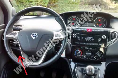 Lancia Ypsilon tableau de bord