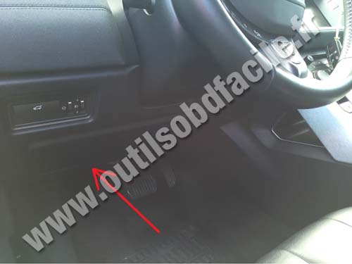 Range Rover Evoque tableau de bord
