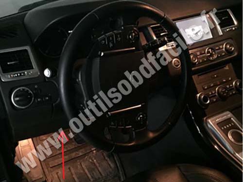 Land Rover Range Rover Sport tableau de bord