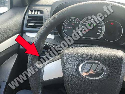Lifan 720 - Côté conducteur