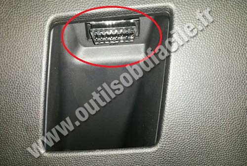Mazda 2 connecteur OBD2