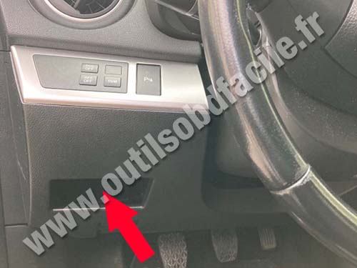 Mazda 3 - Vide poche