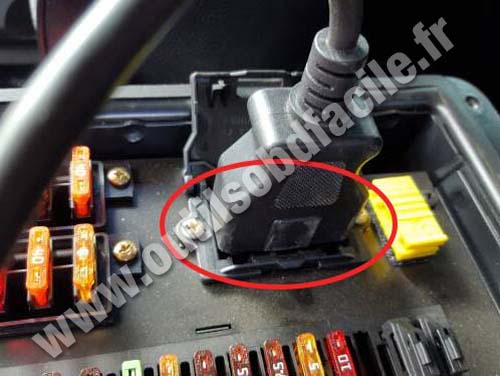 Mercedes Classe G - Prise OBD