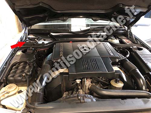 Mercedes SL - Capot