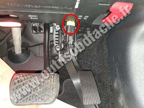 Mercedes Classe A - Connecteur OBD