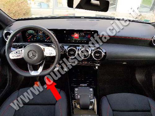 Mercedes Classe A - Tableau de bord