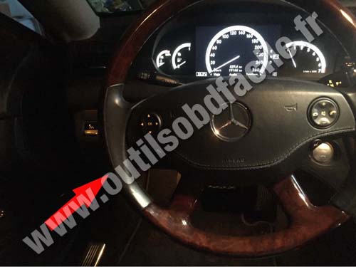Mercedes CL Tableau de bord
