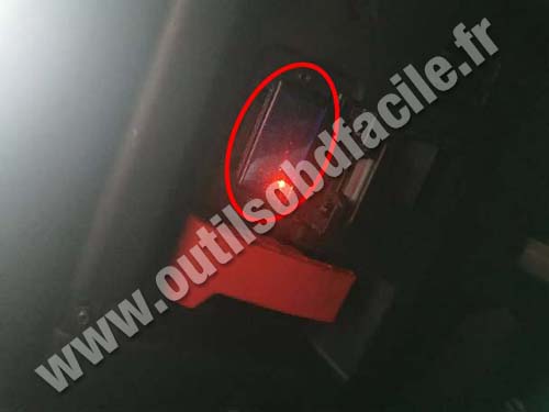 Mercedes Classe CLK - Prise OBD