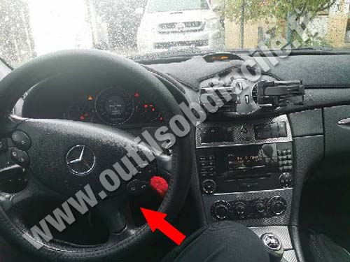 Mercedes Classe CLK - Tableau de bord