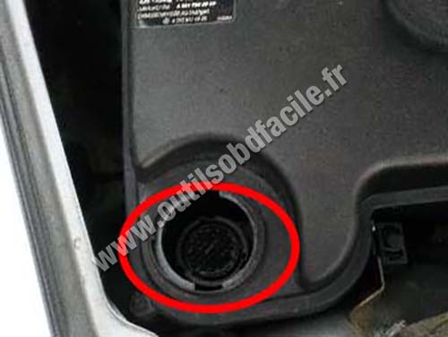 Mercedes Classe CLK W210 - Prise de diagnostic