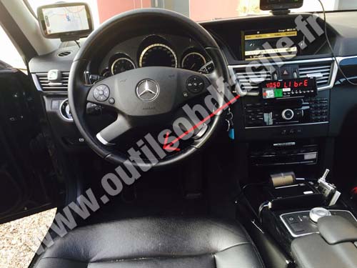 Mercedes Classe E tableau de bord
