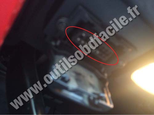 Mercedes Classe R (W251) - Prise OBD