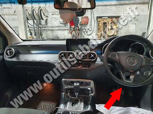 Mercedes Classe X - Tableau de bord