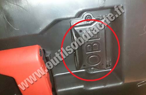 Mercedes SLK 200 prise OBD2
