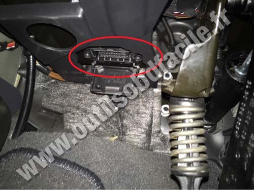 Mercedes Viano prise OBD
